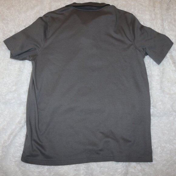Croft & Barrow men's gray polo shirt size large - Picture 3 of 3